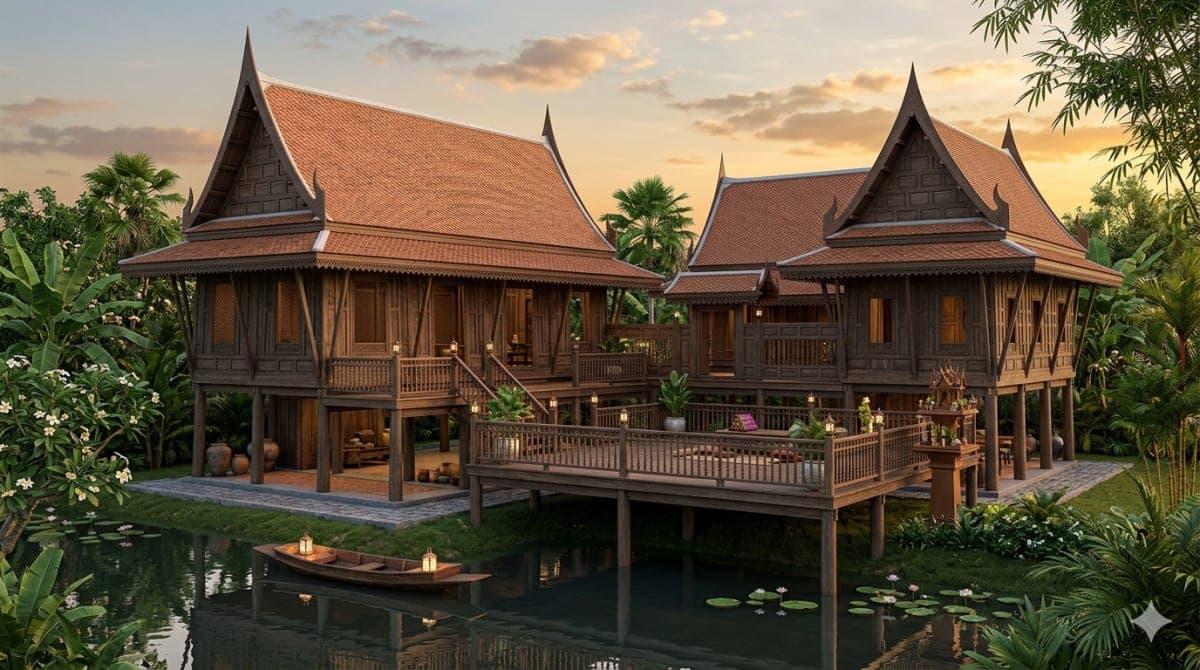 เรือนไทยภาคกลาง ข